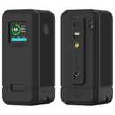 Silicone Case for Anker Prime Power Bank 20,000mAh 200W 1/4-inch nut Hole, TF/SM Card Storage Reserved Only Compatible with Anker 200W Prime Power Bank Protective Cover Dustproof Soft (Black)