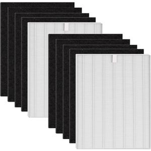 2 Sets D480 Replacement Filter D4 Compatible with Winix D480 Air Purifier, 2 Hepa Filter and 8 Air Filters Felt, Replace Part Number 1712-0100-00, Filter D4