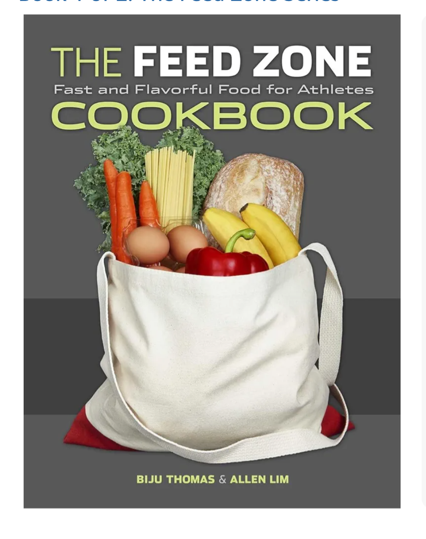 Feed Zone Cookbook Hardcover
