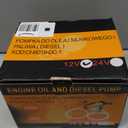 AIGMISON 12V 100W Engine Oil Pump, Electric Oil Change Extractor PumpElectric Fluid Transfer Pump for Engine Oil, Equipped With 3 Pipes-Low Noise