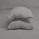 OKBA Throw Pillows Insert Set of 2, with 100% Cotton Cover, Bed and Couch - Indoor Hotel Decorative Pillows, 14x14 in White Pillows Inserts