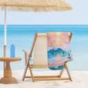 fZSZSD Coastal Surfing Beach Towels Oversized 30x60 Inch, Gifts for Surfers Beach Lovers