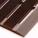 MATALL Waterproof Outdoor Door Mat - 36x24 Inches Interlocking Large Thick Outside Doormat with Drainage Holes for Indoor Home Entrace Garage Pool Deck (Beige)