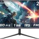 Gaming Monitor 27 Inch FHD 1080P Computer Monitor 180Hz IPS 1ms, FreeSync, Ultra-Thin PC Monitor, VESA Compatible, Tilt Adjustable, Eye Care Technology, HDMI/DP