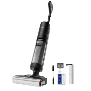 DREAME H12 PRO Vacuum Mop, Wet Dry Vacuum Cleaner for Hard Floor, Vacuum and Mop at The Same Time for Wet & Dry Messes, Auto Self-Cleaning, Edge to Edge Cleaning with Hot Air Drying