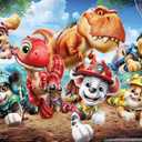 PAW Patrol: The Dino Movie (2026) - Group Wall Poster, 34L" x 22.4W", Unframed Version