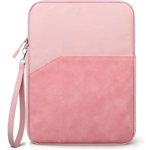Lacdo Tablet Sleeve Case for 11 inch iPad A16 / 11 inch iPad Pro M5 M4 / 11 Inch IPad Air M3 M2 / 10.9" ipad / 10.9" IPad Air / 11" Samsung Galaxy Tab A9+, Ipad Sleeve Fit Magic Keyboard, Pink