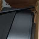 TV Stand with Drawers and Open Storage Shelves for 65 60 55 Inch TV, Entertainment Center with Open Storage Shelves, Industrial Media TV Console Table for Living Room Bedroom Office, Black