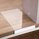 Containlol 15 Pieces Moveable Shelf Label Holders Clear Shelves Tags Moveable Library Markers Transparent Shelf Label Display Holder for Classroom Office Library Book Shelves (5.1 x 0.8 Inch)