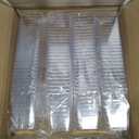 Mini Dessert Cups with Spoons and Lids, 5 Oz Square Mini Clear Parfait Cups, Shooters Cups for Party, Clear Yogurt Parfait Cups for Pudding, Fruit, Mousse, Snacks & Appetizers