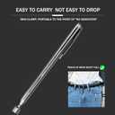 Heavy Duty 4-in-1 Telescoping Magnetic Pickup Tool Set  Flexible Claw Grabber, 16LB Magnet Stick, 2LB Pocket Magnet Pen, 360 Inspection Mirror for Mechanics and DIY