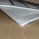 EZ-FLO 16 x 16 Inch (Duct Opening) Return Air Vent Cover for Wall or Ceiling, Solid Steel Return Air Grille, HVAC Vent Cover, White, 61641