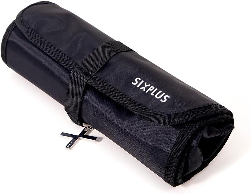 SIXPLUS Hanging Travel Toiletry Bag For Women Portable Toiletry Bag Waterproof Makeup Bag Organizer Cosmetic Case Full Sized Toiletries, Large-Blck