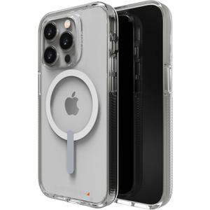 Gear4 ZAGG Crystal Palace Snap Case Compatible with iPhone 14 Pro - Clear iPhone Case, D30 Drop Protection (13ft/4m), Anti-Yellowing Properties, Edge-to-Edge Protection, Magsafe Compatible Case