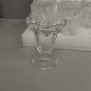 ZENFUN 6 Pack Glass Tulip Sundae Cups, 6.7 Ounce Clear Milkshakes Footed Ice Cream Cups Dessert Bowls Set for Sherbet Trifle, Fruit, Salad, Snack, Cocktail