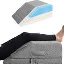 Adjustable Leg Elevation Pillows: Designed for post-surgery use, sleeping, and relief from sciatica, back, knee, hip, and ankle pain.
