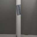 Frosted Window Privacy Film Non-Adhesive Static Cling Bathroom Decorative Stickers Heat Control UV Blocking Opaque Glass Window Coverings Film for Home Front Door Office (35.4 Inch x 6.5 Feet)