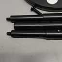 Spice Rack Organization for Cabinet - Height Adjustable Rotating Lazy Susan Organizer, Spice Organizer Fits Cabinets Wide 11 inches, Clearance Height 10.5 inches