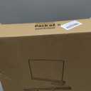 Aolloa 6 PCS Shelf Dividers for Closet Organization Acrylic Clear Closet Shelf Divider for Wooden Shelving Suitable for Wooden or Vertical Shelves Or Bedroom, Kitchen and Office