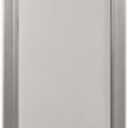 Ideal Pet Products Aluminum Pet Patio Door, Adjustable Height 77-5/8" to 80-3/8", 10-1/2" x 15" Flap Size, Mill/Silver