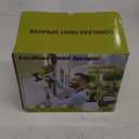 Cordless Paint Sprayer for Dewalt 20V Battery, Portable Wireless Spray Paint Gun with 1200ML Container, Easy to Clean,3 Patterns for Fence House Wood Ceiling etc. DL05 Green (Battery Not Included)