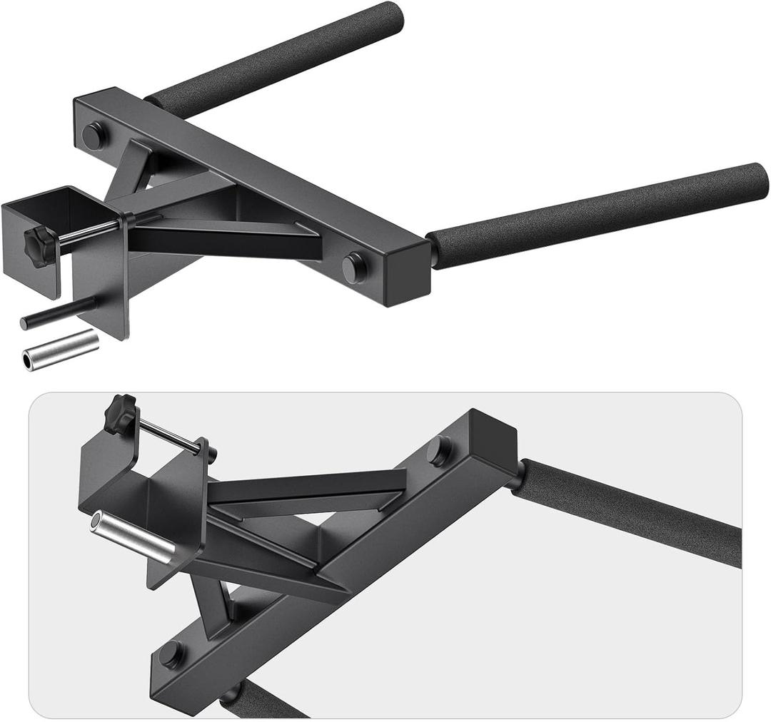 Dip Attachment for Power Cage with 5/8" or 1" Hole, Y-Shaped Dip Bar