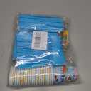 Sunmmer Swimming Pool Party Supplies Tableware Set - Tropical Beach Decorations Include Plates, Napkins, Cups, Cutlery, for Hawaiian Beach Theme Party Supplies | Serves 24