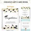 GraduatePro College Survival Gift Card Book Money Cash Holder 7x9 for High School Graduation Student Leaving Home Gifts Party Decoration