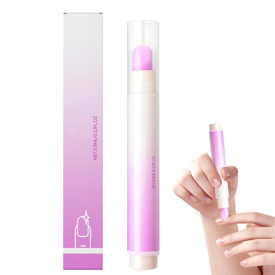 Upgrade 3-In-1 Nail Care Pen, Nail Polish Essence Pen, Cuticle Pusher Nail Oil Pen With Ceramic Tip For Hangnails, Dry & Damaged Nails, Moisturizes And Nourishes Edges
