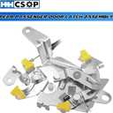 HHCSOP Rear Right Passenger Side Door Lower Lock Latch & Cable Replacement for 1997 1998 1999 2000 2001 2002 2003 2004 Ford F150 F250 HD Super Duty Lobo Heritage Extended Cab Pickup, 6L3Z-18264A00-C