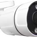 Sinis 4K Analog Security Camera, 8MP@15fps TVI Bullet Camera, CCTV-Coax-BNC, IR Night Vision, Waterproof, Metal, 2.8mm Lens, True WDR (Not an IP Camera)(DVR Required, Not Included),Default TVI Output