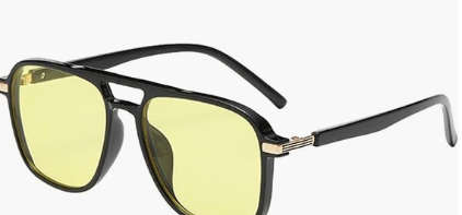 MUTYNE Large Frame Sunglasses For Women Men, Retro Glasses For Shopping Outings