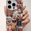 Autumn Pumpkin Case for iPhone 12 Pro Max, Aesthetic Fall Case for Women & Men, Unique Trendy TPU Bumper Protective Cover