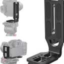 DSLR Camera L Bracket Vertical Horizontal Switching Tripod Quick Release Plate Compatible with Canon Nikon Sony DJI Osmo Ronin Zhiyun Stabilizer Tripod Monopod
