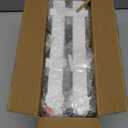 Sasylvia Christmas Fence Decorations Xmas Wooden Picket Fences Xmas Tree Fences Holiday Indoor Fence for Dogs Pets Christmas Tree Garden Grass Lawn Home Decoration(30 PCS,12 x 4 Inch)