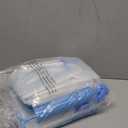 16 Pack Vacuum Storage Bags with Hand Pump, 4 Jumbo + 4 Large + 4 Medium + 4 Small Plastic Packaging Bags, 80% Space Saver Vacuum Seal Bags for Clothing, Travel Lugggage, Blankets, Comforters