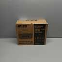 Outdoor Bluetooth Speaker, 160W Loud Bass! Rugged, IP67 Waterproof, 24H Playtime with Lights, Wireless TWS Pairing Portable Speakers for Party, Outsides, Travel, Beach, Garage (Black)