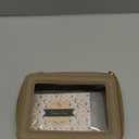 Aveniee Clear Makeup Bag Set (2-Piece Mini & Midi) - Travel Toiletry Organizer for Women, Waterproof Cosmetic Pouch & Car Accessory for Travel Size Toiletries, Taupe