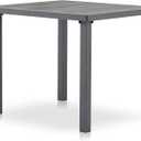 Outdoor Anti-Corrosion Dining Table,Dark Gray 1 Pc