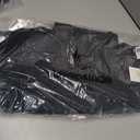 Women's Fleeced Performance Jacket - Full-Zip Stand-Up Collar, Warm Fleece for Winter Daily Wear (Black, M)