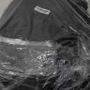 Waterproof Shelf Cover,Outdoor 600D Heavy Duty Dustproof Storage Shelves Cover,42''x18''x72'' Shelf Covers for Wire Shelving with Zippers,Storage Rack Covers with Clear Front (Black)