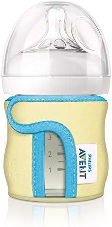 Philips AVENT Glass Baby Bottle Sleeve for 4oz Bottle, Pack of 1, SCF675/01, (Colors May Vary) Philips AVENT Glass Baby Bottle Sleeve for 4oz Bottle, Pack of 1, SCF675/01, (Colors May Vary)