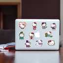 100pcs Hello Kitty Cute Stickers, Kawaii Sanrio Cartoon Waterproof Vinyl Decal for Teen Girl Kids Adult Laptop, Travel Case, Phone, Bike, Water Bottle, Guitar, Computer, Skateboard