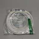 G-PLUG 20FT RG6 Coaxial Cable Connectors Set - High-Speed Internet, Broadband and Digital TV Aerial, Satellite Sky Cable Extension- Weather-Sealed Double Rubber O-Ring and Compression Connectors White