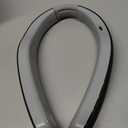 OLV Neck Fan 4 Turbo 6000mAh Portable 360 Cooling Airflow Bladeless USB Rechargeable Neck Fan with 3 Speeds Adjustment for Outdoor Travel Indoor - Black