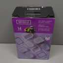 LOCK & LOCK Easy Essentials Food Storage lids/Airtight containers, BPA Free, 14 Piece - Tall Rectangle, Clear