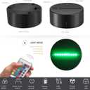 3D Star Wars Lamp -3 Patterns Night Light with Timing Remote Control and 16 Color Changing Decor lamp, Star Wars Toys Birthday and Christmas Gifts for Boys Men Kids Fans