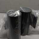 2 Pack Outdoor Wall Light Modern Exterior Light Fixtures.Outdoor Wall Sconce Light Matte Black Outside Wall Mount Light Up and Down IP65 Waterproof Sconce for House Front Door Porch Patio.