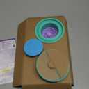 Kinetic Sand, SquishBlossom Blooming Flower with 8oz Neon Yellow & Pink Play Sand, Pot & Molds, Gifts for Mom & Kids, Arts and Crafts Sensory Toys