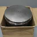 Purewell 3-Stage 0.01m Ultra-Filtration Gravity Water Filter System, 304 Stainless Steel Countertop System with 2 Filters, Metal Water Level Spigot and Stand, Reduces 99% Chlorine, 2.25G, PW-OB-K